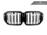 AutoTecknic Dual-Slat Gloss Black Front Grille - G05 X5 LCI