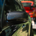 Rennline Carbon Fiber Mirrors for Cayenne: Sleek, durable carbon fiber upgrade with perfect OEM fit and easy installation. Shop now at PMB Performance.