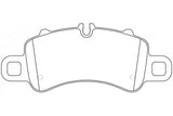 Porterfield Front/Rear Brake Pad Set for Porsche 718 Boxster S (2017)