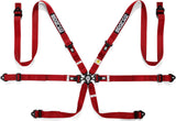 Sparco Six-Point Competition Pull-Down Aluminum Racing Harness