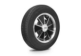 Wheel & Tire Combo, BRM Black/Polished 5.0x15 – 5/205, Yokohama GT Special 165/80R15