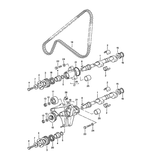 Ensure optimal engine performance in your Porsche 924S, 944, 928, or 968 with our Balance Shaft Flange. Designed for precise alignment and superior durability, this high-quality flange is crucial for effective engine maintenance. Fits 1367644, 94460614500, and 944 606 145 00.