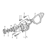 Water Pump for Porsche 944, 944 Turbo, 944S2 and 924S