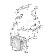Radiator Hose for Porsche 944 NA (1985-89)