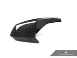 AutoTecknic Replacement Dry Carbon Mirror Covers - Chevrolet C8 Corvette