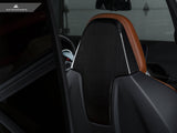 AutoTecknic Dry Carbon Seat Back Cover Set - F97 X3M | F98 X4M