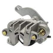Wilwood Right HM5 Utility Rear Caliper, 1.19-Inch Bore / Hydra-Mechanical: Silver-gray HM assembly in an angled view, with ribbed body and actuator hardware.
