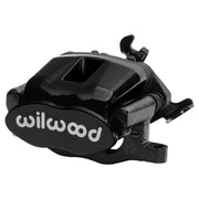 Wilwood Right Rear Black CPB Position 1 Caliper, 34 mm Piston and 0.81-Inch Rotor Width: black combination-caliper body with its pad opening and mounting carrier