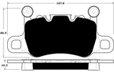 Porterfield Front/Rear Brake Pad Set for Porsche 991 GT3 with Iron Rotors (2014)