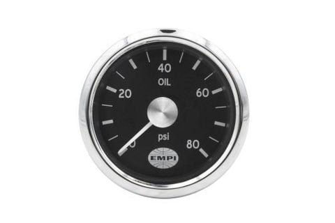 EMPI Oil Pressure Gauge (0-80 PSI)