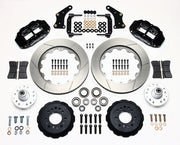 Wilwood front Superlite 6R kit for CPP Chevrolet large-rotor setup: black calipers and 14.00-inch slotted rotor pieces laid out