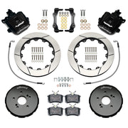 Wilwood rear CPB kit for S2000 rear parking-caliper setup: black calipers and 12.88-inch slotted rotor pieces laid out