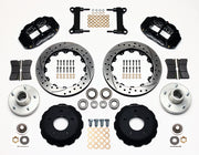 Wilwood front Superlite 6R kit for CPP truck 13.06-inch brake setup: black calipers and 13.06-inch drilled/slotted rotor pieces laid out