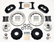 Wilwood front Superlite 6R kit for CPP truck 13.06-inch brake setup: black calipers and 13.06-inch slotted rotor pieces laid out