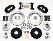 Wilwood front Superlite 6R kit for CPP truck 14-inch brake setup: black calipers and 14.00-inch slotted rotor pieces laid out
