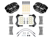 New from Wilwood Engineering! If you're looking for a cost effective true bolt on big brake kit for your Porsche 911, Wilwood Brakes has you covered. This aluminum 4 piston system is perfect for road or track use and incudes brake pads, brake hoses, brake calipers, and brake rotors. Upgrade your Porsche today!