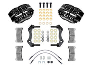 New from Wilwood Engineering! If you're looking for a cost effective true bolt on big brake kit for your Porsche 911, Wilwood Brakes has you covered. This aluminum 4 piston system is perfect for road or track use and incudes brake pads, brake hoses, brake calipers, and brake rotors. Upgrade your Porsche today!