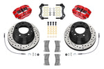 New from Wilwood Engineering! If you're looking for a cost effective true bolt on big brake kit for your Porsche 911, Wilwood Brakes has you covered. This aluminum 4 piston system is perfect for road or track use and incudes brake pads, brake hoses, brake calipers, and brake rotors. Upgrade your Porsche today!