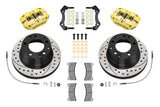 New from Wilwood Engineering! If you're looking for a cost effective true bolt on big brake kit for your Porsche 911, Wilwood Brakes has you covered. This aluminum 4 piston system is perfect for road or track use and incudes brake pads, brake hoses, brake calipers, and brake rotors. Upgrade your Porsche today!