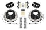 New from Wilwood Engineering! If you're looking for a cost effective true bolt on big brake kit for your Porsche 911, Wilwood Brakes has you covered. This aluminum 4 piston system is perfect for road or track use and incudes brake pads, brake hoses, brake calipers, and brake rotors. Upgrade your Porsche today!