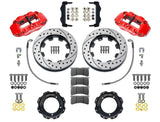 Wilwood Forged Narrow Superlite 4R Front Brake Kit for Porsche 911/912 Models with 3" Struts (1969-76)