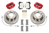 New from Wilwood Engineering! If you're looking for a cost effective true bolt on big brake kit for your Porsche 911, Wilwood Brakes has you covered. This aluminum 4 piston system is perfect for road or track use and incudes brake pads, brake hoses, brake calipers, and brake rotors. Upgrade your Porsche today!