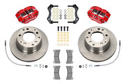 New from Wilwood Engineering! If you're looking for a cost effective true bolt on big brake kit for your Porsche 911, Wilwood Brakes has you covered. This aluminum 4 piston system is perfect for road or track use and incudes brake pads, brake hoses, brake calipers, and brake rotors. Upgrade your Porsche today!