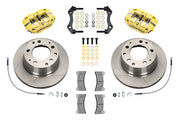 New from Wilwood Engineering! If you're looking for a cost effective true bolt on big brake kit for your Porsche 911, Wilwood Brakes has you covered. This aluminum 4 piston system is perfect for road or track use and incudes brake pads, brake hoses, brake calipers, and brake rotors. Upgrade your Porsche today!