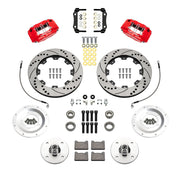 New from Wilwood Engineering! If you're looking for a cost effective true bolt on big brake kit for your Porsche 914, Wilwood Brakes has you covered. This aluminum 4 piston system is perfect for road or track use and incudes brake pads, brake hoses, brake calipers, and brake rotors. Upgrade your Porsche today!
