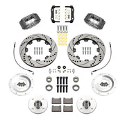 New from Wilwood Engineering! If you're looking for a cost effective true bolt on big brake kit for your Porsche 914, Wilwood Brakes has you covered. This aluminum 4 piston system is perfect for road or track use and incudes brake pads, brake hoses, brake calipers, and brake rotors. Upgrade your Porsche today!