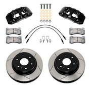 Wilwood Mercedes-Benz Sprinter 2500 front brake kit with black AERODM calipers and 13.25-inch slotted rotors, laid out with pads, flexlines and mounting fasteners