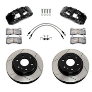 Wilwood Mercedes-Benz Sprinter 2500 rear brake kit with black AERODM calipers and 13.25-inch slotted rotors, laid out with pads, flexlines and mounting fasteners