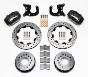 Wilwood Black Dynalite SRP Rear Brakes — Chevrolet 12-Bolt Special 3.15-inch Bearing, 12.19-inch Rotors components