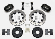 Wilwood Black Dynalite 12.19-inch SRP Drilled/Slotted Front Brakes — Acura RSX / Honda Element / Civic Si components