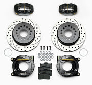 Wilwood Black SRP Rear Disc & Parking Brakes for Chevrolet OE 12-Bolt — 12.19-inch, C-Clip Retention components