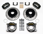 Wilwood Black SRP Rear Parking Kit for Currie Torino Ends — 12.19-inch Rotors with Blank Wheel Patterns components