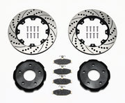 Wilwood Corvette C4 Rear SRP Rotor & Pad Package — 1988–1996, 12.00-inch ProMatrix for OE Calipers components