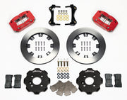 Wilwood 12.19-inch Plain Dynapro Dust-Seal Front Kit, Red — selected four-lug Mini Cooper / Cooper S components