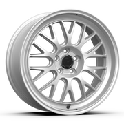 Fifteen52 Holeshot RSR Radiant Silver Wheel for Porsche Macan. Flow-formed, lightweight, 10-spoke mesh. 19x8.5, 5x112. PMB Performance expertise. $289/ea.
