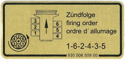 BODY DECAL FIRING ORDER 911