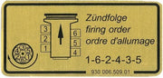 BODY DECAL FIRING ORDER 911