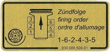 BODY DECAL FIRING ORDER 911