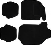 JP Dansk black four-piece floor mat set for 1975–1989 Porsche 911 coupe, third alternate view