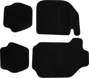 JP Dansk black four-piece floor mat set for 1975–1989 Porsche 911 coupe, second alternate view