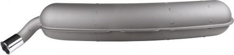 MUFFLER STOCK 911 Rear exhaust, Stainless Steel, grey painted. With TÜV/EEC approval JP-1682-0. Shop now at PMB Performance.