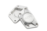 Billet Oil Caps in 6061 T-6 Aluminum, available in Red, Black, Blue, with -8/-10 AN breather options and O-rings. Shop now at PMB Performance.