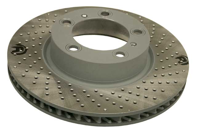 Sebro Front Right Brake Rotor for Porsche Boxster / Cayman (2013–2016 ...