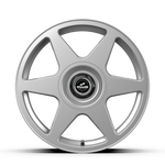 Fifteen52 Tarmac EVO Speed Silver Wheel for Porsche Macan. Cast, lightweight, 6-spoke motorsport design. 18x8.5, 5x112. PMB Performance expertise. $280/ea.