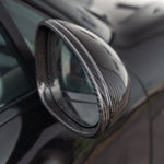 Rennline Carbon Fiber Mirrors for Macan: Premium carbon fiber mirror shells for a sleek, factory fit. Install with OEM hardware. Shop now at PMB Performance.