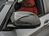 AutoTecknic Replacement Dry Carbon Mirror Covers - G05 X5 M60i | G06 X6 M60i